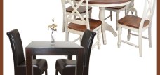 Homescapes Chaeau and Dakota Dining Table Sets
